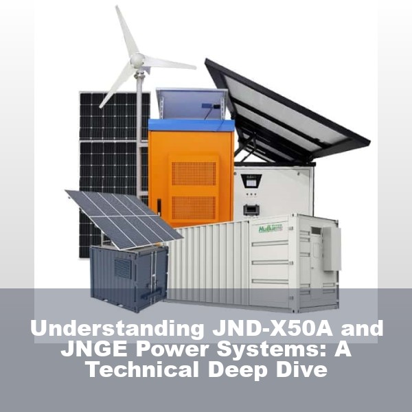 Understanding JND-X50A and JNGE Power Systems: A Technical Deep Dive